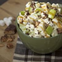 Caramel Apple Salad | Campfire Marshmallows