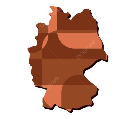 Germany Map Border Country Outline Vector, Border, Country, Outline PNG and Vector with ...
