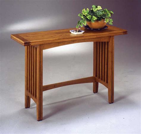 Home Styles Mission Style Convertible Sofa Table-Buffet Server - Oak 88-5127-22 at Homelement.com