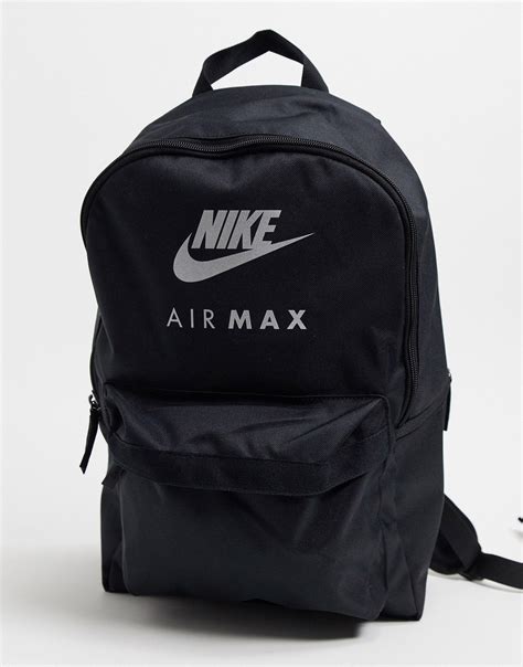 Nike Heritage Air Max Backpack in Black for Men | Lyst UK