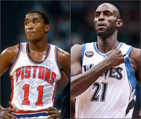 Why was Isiah Thomas chosen to induct Kevin Garnett into the Hall of ...