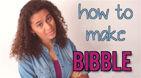 HOW TO MAKE BIBBLE // @alivialatimer - YouTube