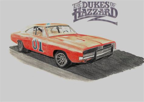 General Lee Car Drawing at PaintingValley.com | Explore collection of ...