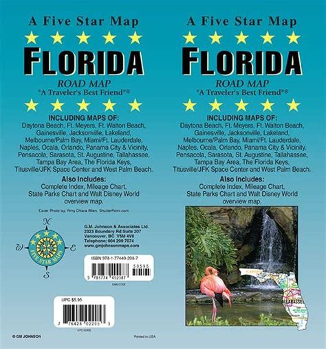 Florida, Florida State Map [Map] Five Star Maps | Wide World Maps & MORE!