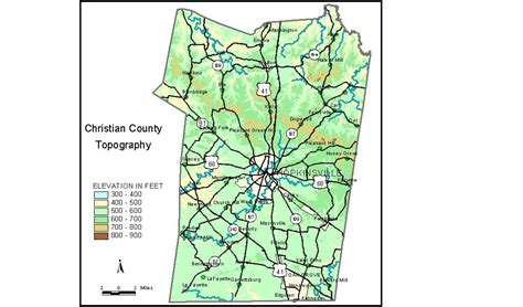 Christian County Ky Map | Cities And Towns Map