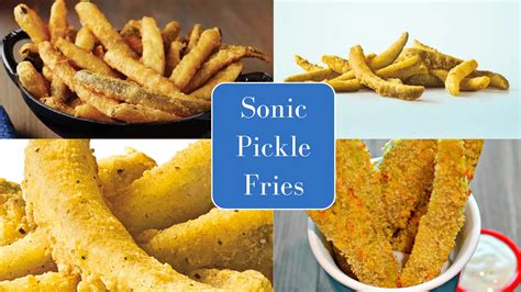 Sonic Pickle Fries | Ingredients & Calories | $1.99 Deal