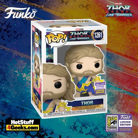 SDCC 2023: Thor Love and Thunder - Thor in Toga Funko Pop!