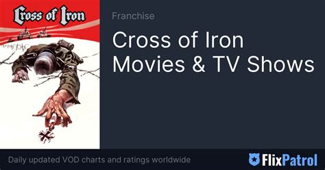 Cross of Iron Movies & TV Shows • FlixPatrol