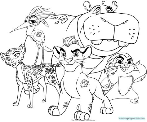 Disney Lion King Coloring Pages at GetDrawings | Free download