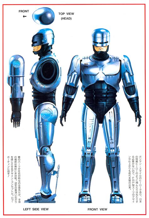 CHARACTER MODEL — Robocop Concept Art