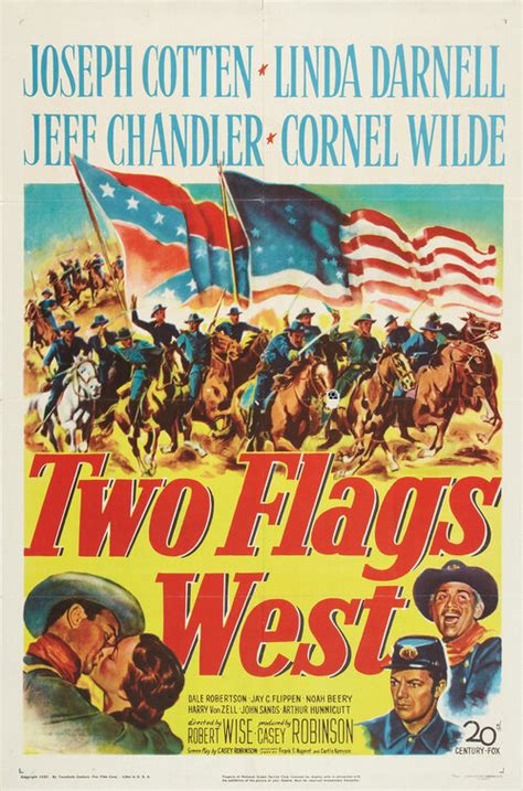 Two Flags West Movie Poster - IMP Awards