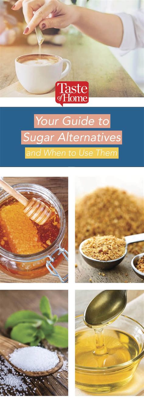 Your Guide to Sugar Substitutes and When to Use Them | Healthy sugar ...