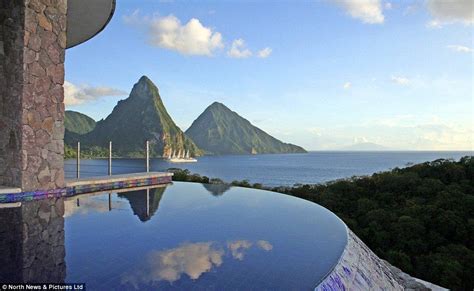 The world's 10 best infinity pools | Jade mountain resort, Jade ...