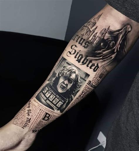 HP Azkaban Prison ️ | Tatuagem hogwarts, Tatuagens harry, Tatuagens harry potter