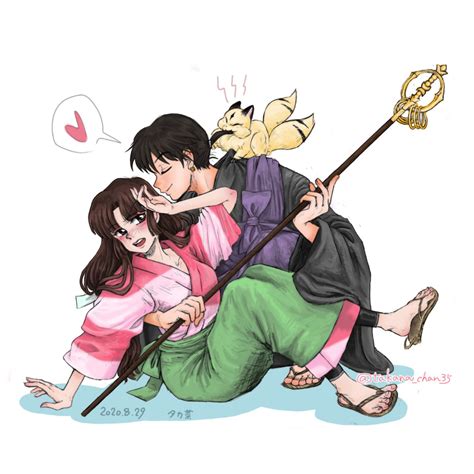 MirSan (Miroku & Sango) - Inuyasha: Hanyo no Yashahime | Inuyasha ...