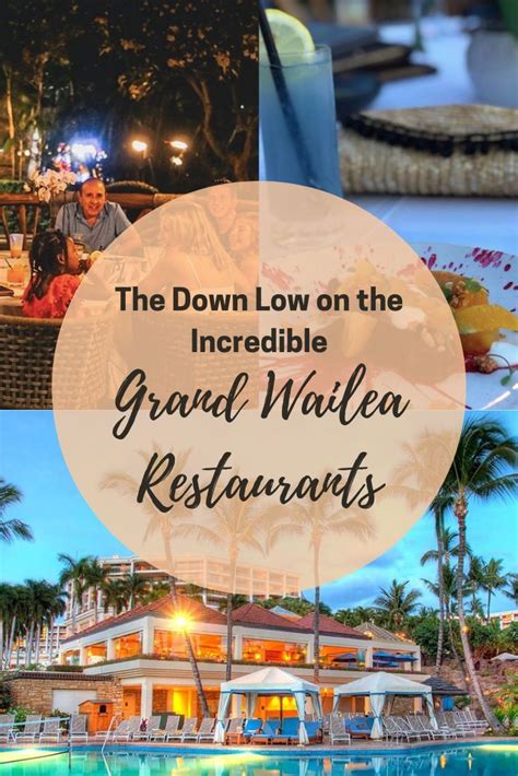 Grand Wailea Restaurants: How to Get The Best Table on Maui | Wailea restaurants, Maui ...