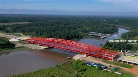 Terdapat Jembatan Rangka Baja Terpanjang, Begini Progres Tol Binjai ...