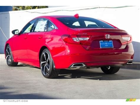 2018 San Marino Red Honda Accord Sport Sedan #126353298 Photo #2 ...