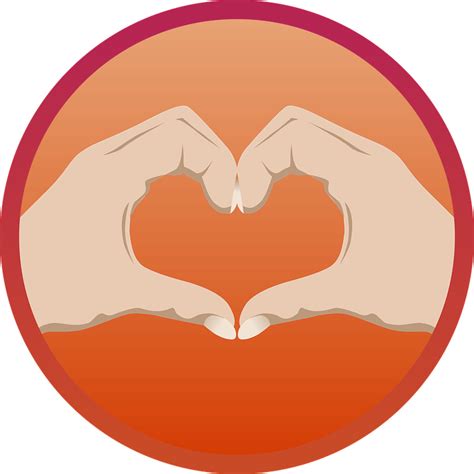 Vector gratis: Manos, El Amor, Corazón, Amistad - Imagen gratis en Pixabay - 158333