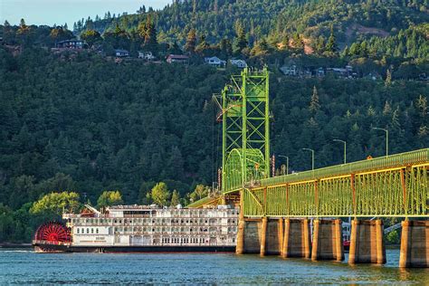 Hood River Interstate Bridge Photograph by Carolyn Derstine - Fine Art ...