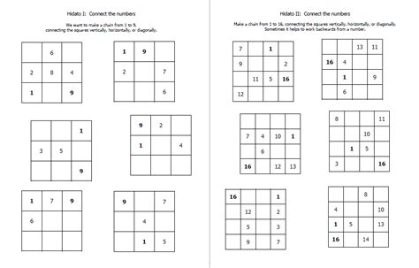 Hidato Puzzles | Math = Love