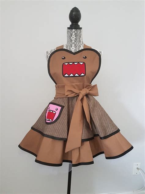 Domo Kun halloween costume apron - Walyou