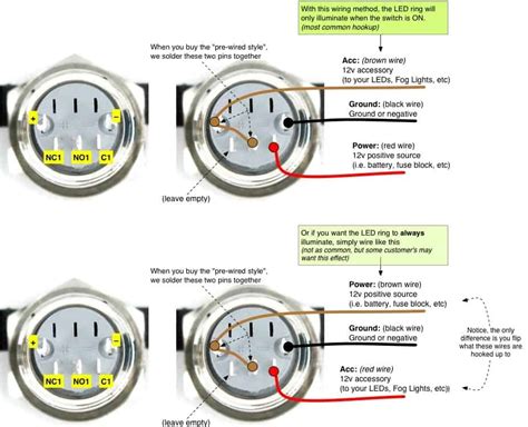 5 Pin Momentary Switch Wiring Diagram | when wiring not tomorrow