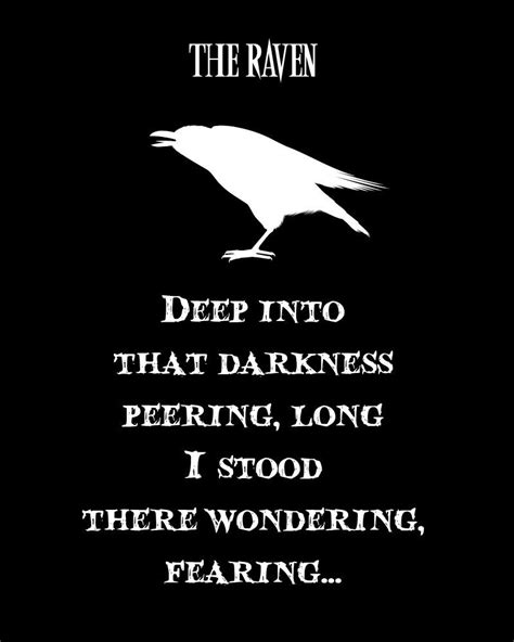 Edgar Allan Poe The Raven Poem {Full Text} Plus Free Wall Art Printables | The raven poem, Edgar ...