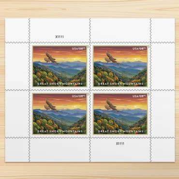 2023 Great Smoky Mountains Priority Mail Postage Stamps