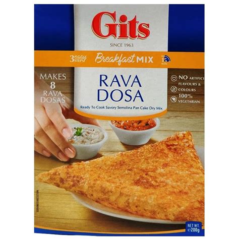 Gits Rava Dosa Mix 200g