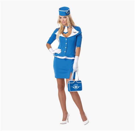 Flight Attendant Halloween Costume , Free Transparent Clipart - ClipartKey