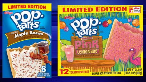 Kellogg's launching five new Pop-Tarts flavors including Maple and Bacon - ABC13 Houston