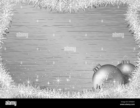 Silver Christmas Background Stock Vector Image & Art - Alamy
