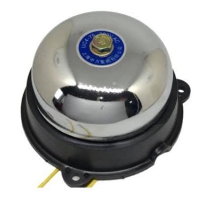 ELECTRICAL BUZZER BELL UC4-75mm Electrical Bell School Factory Alarm Safety Electric Bell ...