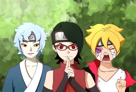 Boruto Sarada Mitsuki Wallpaper Hd Mitsuki Boruto Y Sarada 800x600 | Images and Photos finder