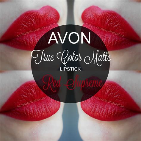 mela-e-cannella: Avon True Color Matte Lipstick - Red Supreme