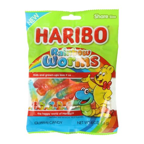 haribo® rainbow gummi worms 4oz | Five Below | let go & have fun