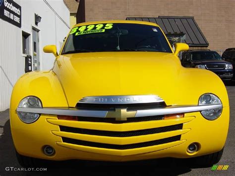 2004 Slingshot Yellow Chevrolet SSR #7701294 | GTCarLot.com - Car Color ...