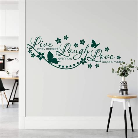 Live Every Moment... Wall sticker | wall-art.com