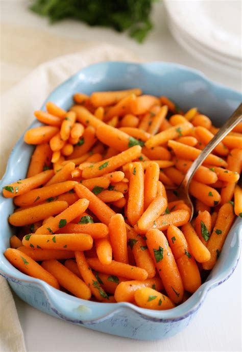 Honey-Glazed Baby Carrots – The Comfort of Cooking
