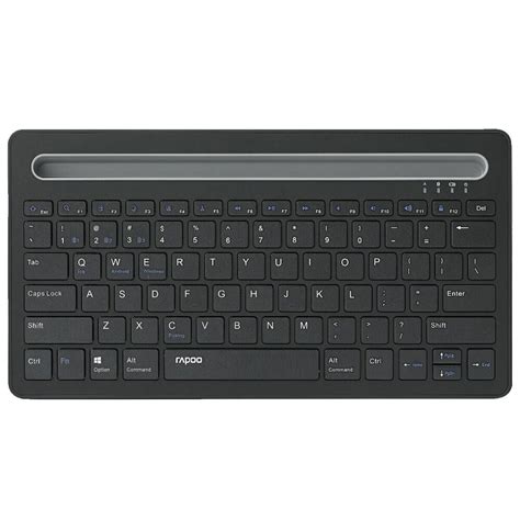 Rapoo XK100 Bluetooth Wireless Keyboard for PC/Computer iPad/Tablet Laptop Black - Bunnings ...