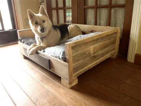 DIY Pallet Dog Bed Ideas Make At Home - Pallets Platform