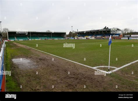 Eastleigh stadium during the National League game between Eastleigh FC ...