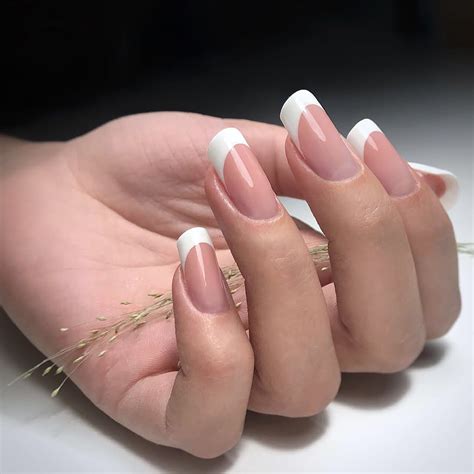 Bright White French Tips - Nail Art Essentials Nail Tutorial Blog