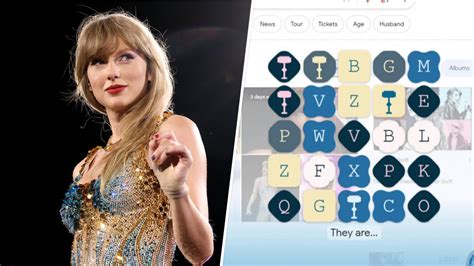 Taylor Swift puzzles fans with mysterious game on Google