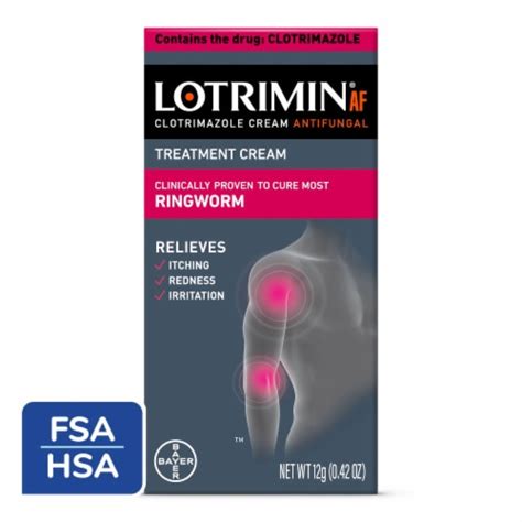 Lotrimin® Clotrimazole Ringworm Antifungal Cream, .42 oz - Kroger