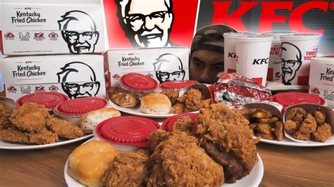 KFC Big Box Menu Challenge! - YouTube