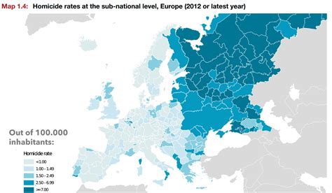 Getting murdered in Russia is at least 7 times more likely than in the ...