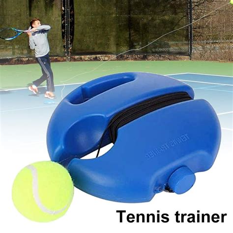 SANWOOD Tennis Trainer Portable Self-study Practice Tennis Trainer Base ...