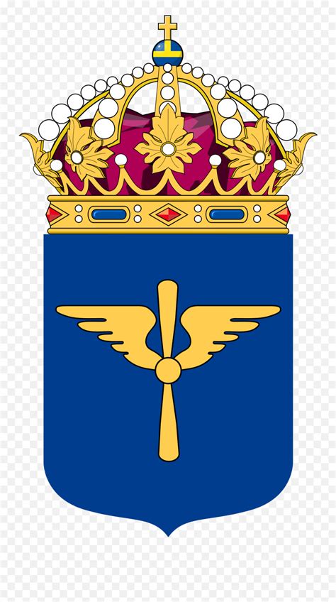 Swedish Air Force - Wikipedia Swedish Coat Of Arms Png,Air Force Logo Vector - free transparent ...